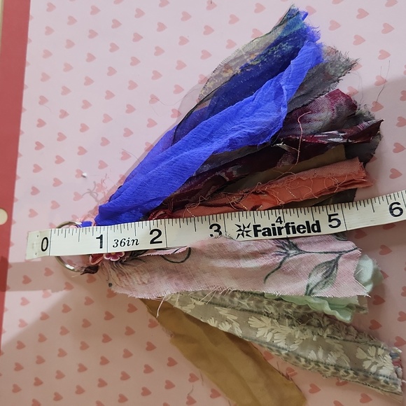 Boho hippie tassel keychain  jr9 - Picture 6 of 6